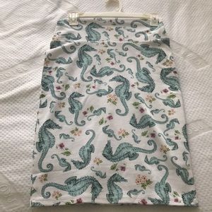 Lularoe seahorse Cassie skirt